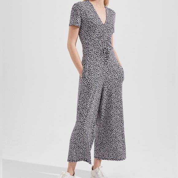 Hobbs London Simmy Jumpsuit In Hobbs Navy Multi, 6 - Picture 2 of 9